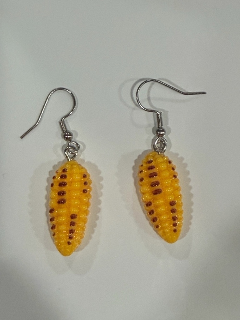 Cute Corn on the Cobb Earrings • Kawaii Fun Jewelry